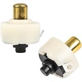 2Pcs Flashlight Tailcap Switch, 20mm Diameter Push Button ON...
