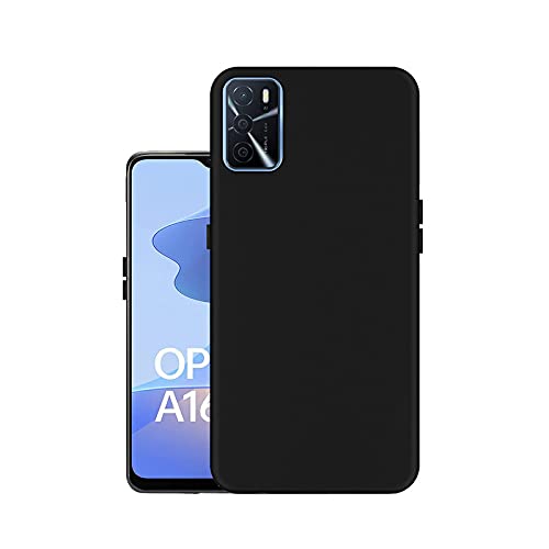 HELLO ZONE Exclusive Matte Finish Soft Back Case Cover for Oppo A16 - Black (B09H7JC5YK) Amazon Price History, Amazon Price Tracker