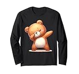Photo Gallery dabbing bear dab dance bear lovers maglia a manica Photo Gallery dabbing bear dab dance bear lovers maglia a manica