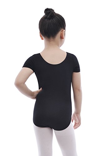 Magic Town Toddler Ballet Leotard For Girls Dance (8-10,Black) #TOP2