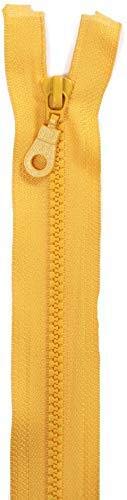 Jajasio 2 STK. Reißverschlüsse Grob Kunststoff 5mm teilbar in 25 Farben...