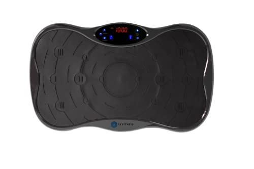 BX Fitness - Fitness Body Vibración Placa 360 (Negro)