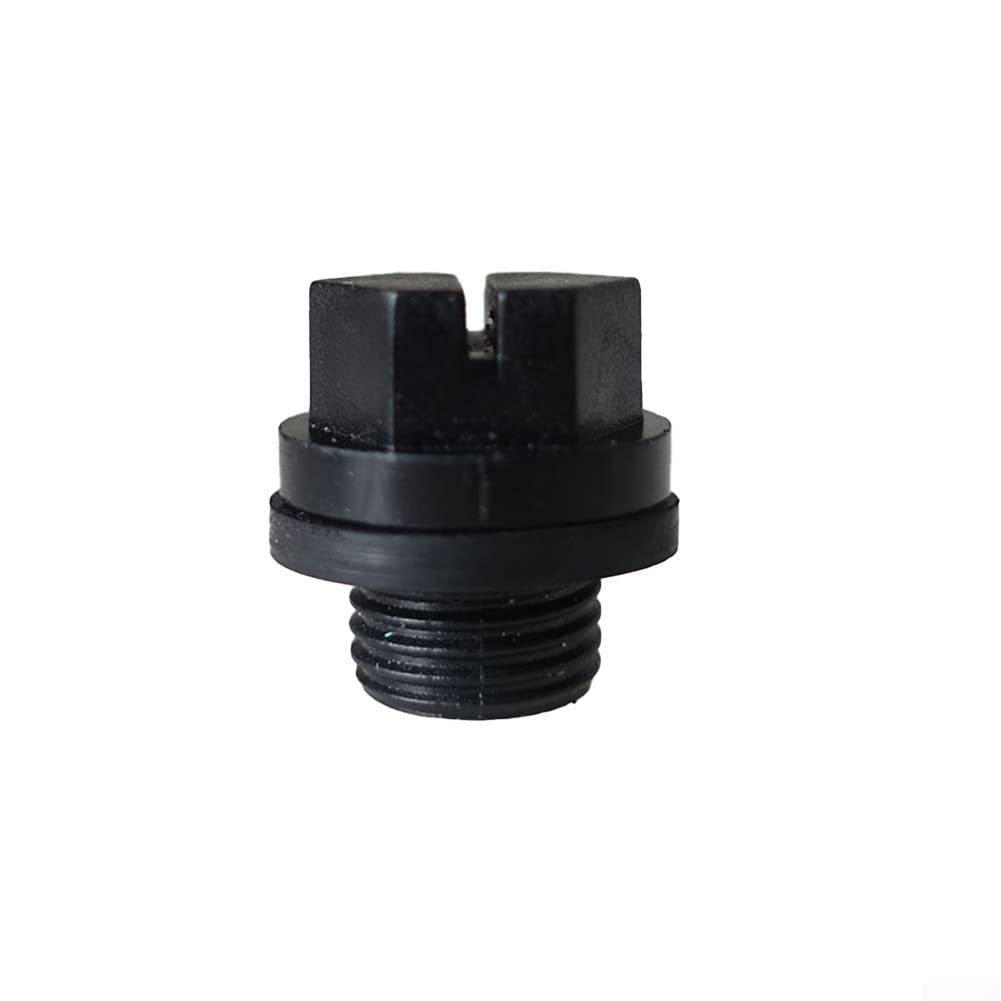 LT Easiyl 4 tappi di scarico per pompa da piscina con guarnizioni compatibili con Hayward SPX1700FG, compatibili con Hayward SuperPump SP2600X, 19,7 x 18,7 mm, nero, HP822W
