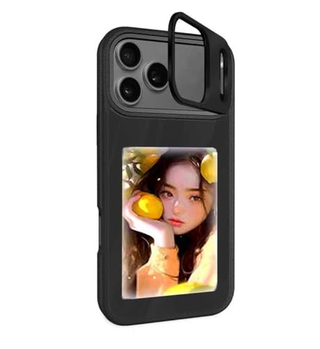 Techez E-Ink�X�}�z�P�[�X NFC�@�\�t���X�}�[�g�t�H���P�[�X 4�F����480x800 4�C���` �C���N�X�N���[���[�d�s�v �ʐ^��e�L�X�g�����R�ɃJ�X�^�}�C�Y DIY�X�N���[�� e-ink �ی�P�[�X iphone 17 17Pro 17Pro