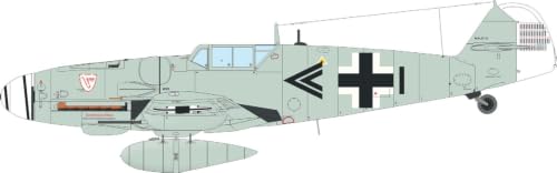 エデュアルド 1/48 ウィークエンドエディション ドイツ Bf109G-5 プラモデル EDU84215