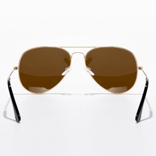 Classic Aviator Sunglasses for Men Women Driving Sun glasses Polarized Lens UV Blocking4