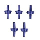 ACICS 5PCS/セットエアポンプチェックバルブ片道非ターンバルブ水槽水族館水ポンプ