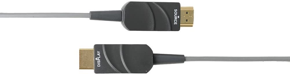 Opticis LHM2-NT80 HDMI Cable with 'SOURCE' and 'DISPLAY' labeled ends