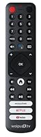 waipu.tv Fernbedienung mit Schnellwahltasten für waipu.tv 4K Stick (Ersatzteil)