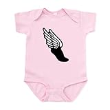 CafePress Track and Field Icon Infant Bodysuit Cute Infant Bodysuit Baby Romper Petal Pink
