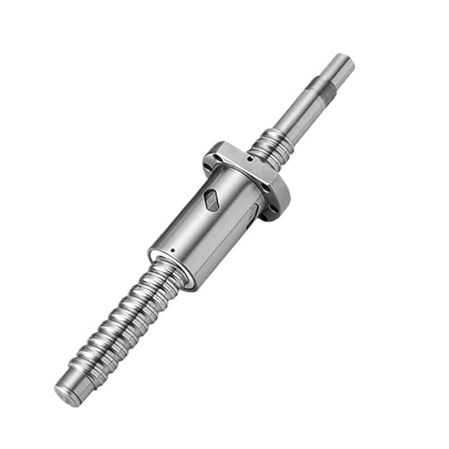 Metal Ball Screw nut end Processing SFU5010 200-1000mm Stepper Motor Linear Bearing Shaft Support Uses Small Ball Screw with Nut(800mm)