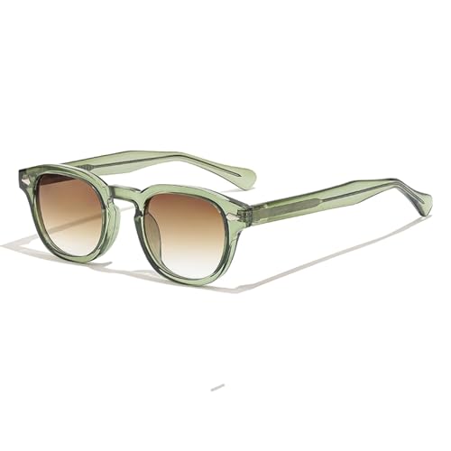 Lunettes de soleil rondes rétro UV400 unisexes en lot de 6