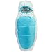 Sophia's 18 Inch Doll Sleeping Bag in Aqua Blue & Silver, Fits 18 Inch American Girl Dolls & More! Doll Camping Sleepover Bag in Aqua & Silver