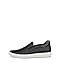 ECCO Soft 7 Easy Slip On, Black/Patent Black, 8-8.5