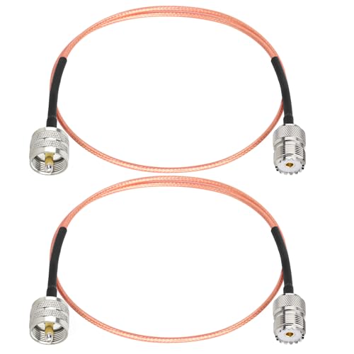 Câble RG316 UHF mâle vers femelle XRDS-RF de 60 cm pour antenne CB et radio HAM