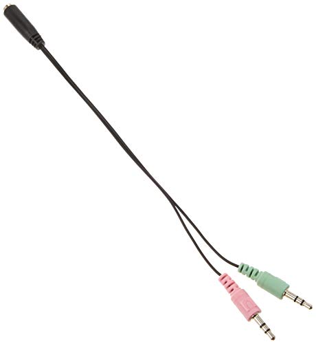 バッファロー BUFFALO 片耳イヤフック式ヘッドセット 4極&3極プラグ