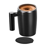 Construction robuste : l'agitateur automatique de tasse à café est construit avec une doublure robuste en acier inoxydable, une conception antichute et résistante à l'usure et une coque ABS de haute qualité, offrant une durabilité inégalée. Avec une longue durée de vie, cet agitateur permet un mélange sans effort et plus de plaisir à chaque fois.