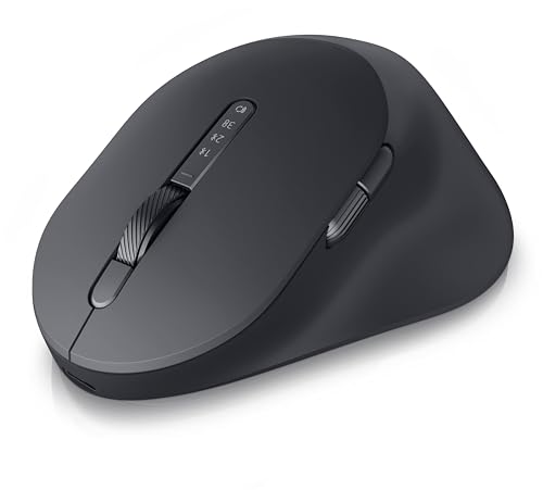 Image of Dell Pro Premium MS900 Wireless Mouse, Adjustable DPIs, 7 Buttons (3 programmable), 3 Months Run-time, 2.4GHz RF & Bluetooth 5.1, Hyper-Fast Scrolling, USB-C Cable, 3-Year Advanced Exchange Service