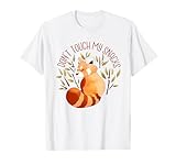 Cute Red Panda Food Snack Quote
