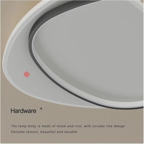 Plafonnier LED moderne pour harmoniser l'éclairage du salon - 3