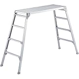 長谷川工業(Hasegawa) 脚部伸縮天板幅広足場台 DRSW-1200c (1.01~1.23m) (17680)【2020年モデル】