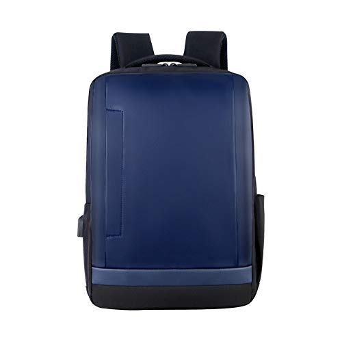 Preisvergleich Produktbild Rucksack, Business, Herren, großes Fassungsvermögen, wiederaufladbar per USB, blau (Blau) - YGBB200319165