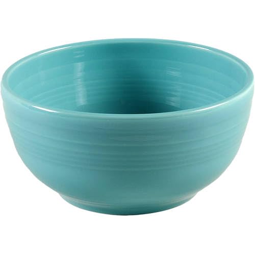 Fiesta Homer Laughlin - Cuenco peque o para bistr , 650 ml, color turquesa