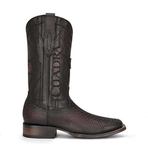 Cuadra Men's Boot in Python Leather With laser engraving 3Z2LPH