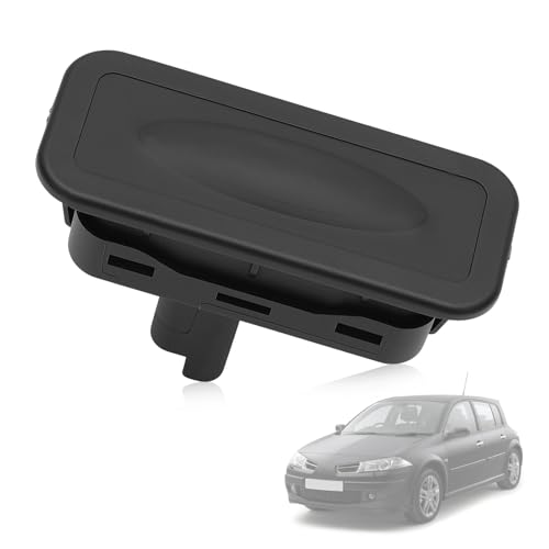 Bouton Ouverture Coffre pour Clio 3 Megane 2, KASturbo Interrupteur de Hayon Commutateur pour Scenic Laguna Kangoo Captur Modus 8200076256