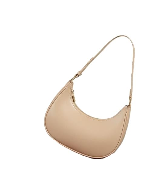 Image of Self Design PU Handbag for Women Ladies Casual Travel Shopping Office Shoulder Carry Bag