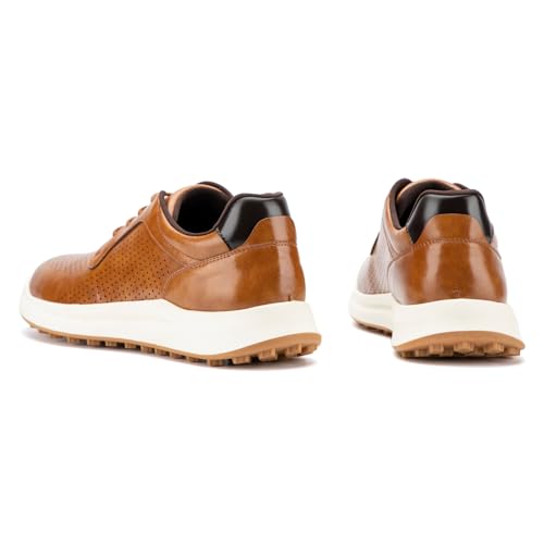 JITAI Men's Fashion Sneakers Shoes Lightweight Fashion Shoes with Wingtip Brogue & Lace-up Design Casual Business Shoes3