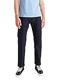 Dockers Men's Straight Fit Comfort Knit Jean Cut Pants, Pembroke, 34Wx29L