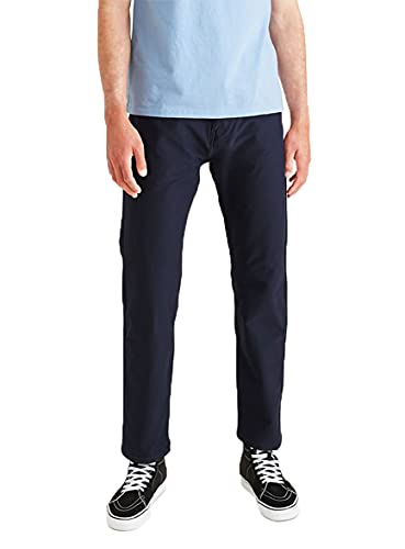 Dockers Men's Straight Fit Comfort Knit Jean Cut Pants, Pembroke, 29Wx32L - image 2