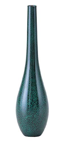Amazon.co.jp: 竹中銅器 花器 青銅色 幅7X奥行7X高さ27cm 銅製