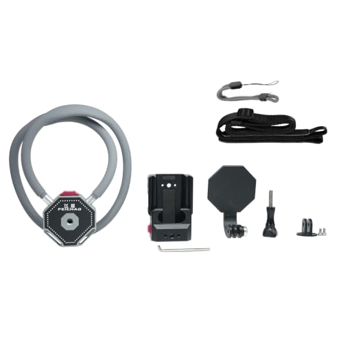 FEICHAO ���C�l�b�N�J�����z���_�[ �E�F�A���u�� �n���Y�t���[ �ʐ^ Osmo Pocket 4P/Pocket 4/Pocket 3�ɑΉ� (�O���[�A���C3�X���b�g�Z�b�g)
