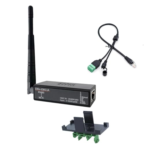 Jevina RS485 a WiFi Converter -EW11A-0 Modbus Protocol Transferencia de datos vía WiFi, soporta 802.11bgn