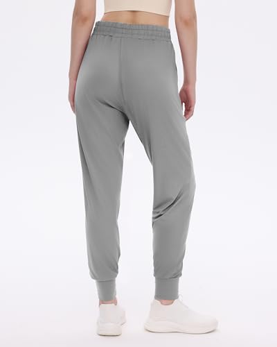 GAYHAY 4 Pack Joggers for Women - Ultra-Soft Lightweight Women Sweatpants with Pockets for Lounge Yoga Workout3