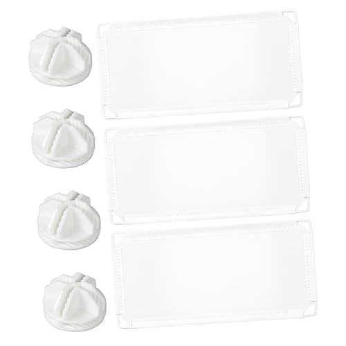 Uonlytech 1 Conjunto De Partição Divisor De Escritório Painéis Transparentes Painel De Barreira De M