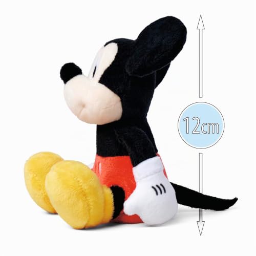 Peluche Mickey Mouse para hombro Simba de 12 cm con imán original Disney 3