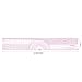 KEARING Plastic Clear Graph Ruler, Multi-Purpose Pattern Grading Ruler, 30cm & 12