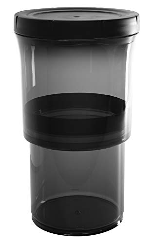 Botto The Adjustable Airtight Container Pro | Push Down To Remove Air And Adjust Contents Between 16 Oz & 32 Oz (Black) #TOP2