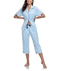 Light Blue-capri Pants