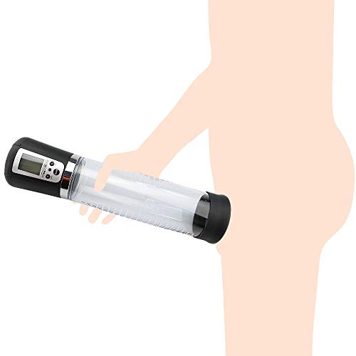 Male One-Hand Hold Ext?ndèr Vacuum Ed Pump, Enhánc?r Electric Pump with LCD Display and 4 Intensities, Effective to Solve The Problem