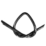 20 Stück schwarze PP-Kunststoff-Schweißstäbe, 2,5 mm x 5 mm x 1000 mm, für Automobil-Stoßstangen-Reparatur, Kunststoffherstellung & DIY-Lötwerkzeuge