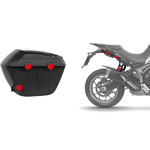 Motorradkoffer SHAD D0B23100 Gepäckseitenkoffer für Motorräder