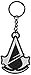 Price comparison product image Assassins Creed Unity Metal Keychain (Black/White)
