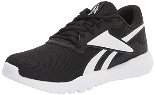 Reebok Women's Flexagon Energy 3.0 Cross Trainer, Black/White, 7