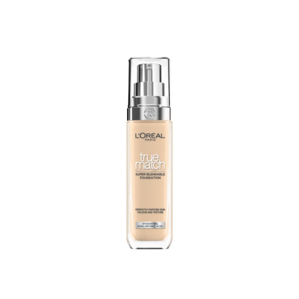 3 x L'Oreal Paris New True Match Foundation 30ml - 2N Vanilla