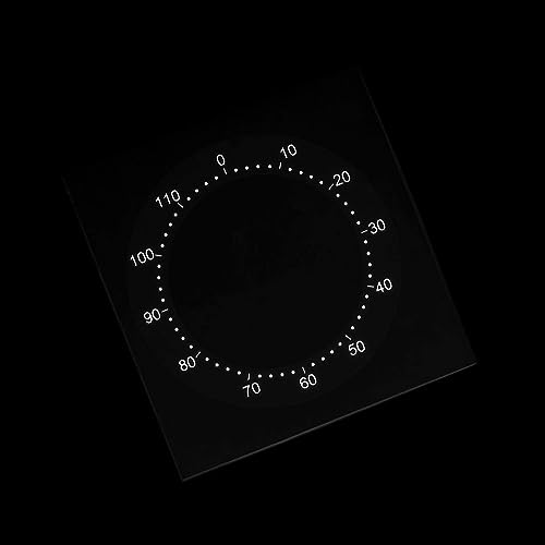 HALLMERS 120 Minute Timer Dial Decal Oven Control Panel Labels (White Print Clear Adhesive) Replacement Countdown Oven Sticker Grill Cooktop Stove Knob Counter