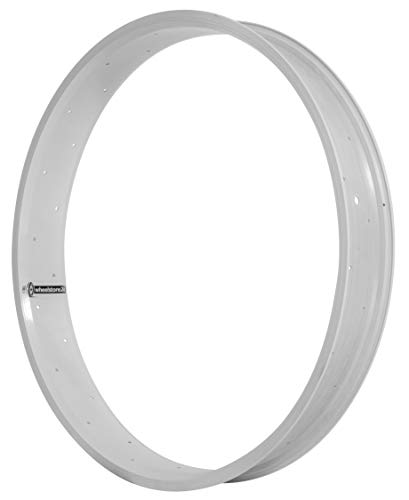 Jante Fatbike 26 Haute Résistance Power-Bikes Alliage 80mm Blanc